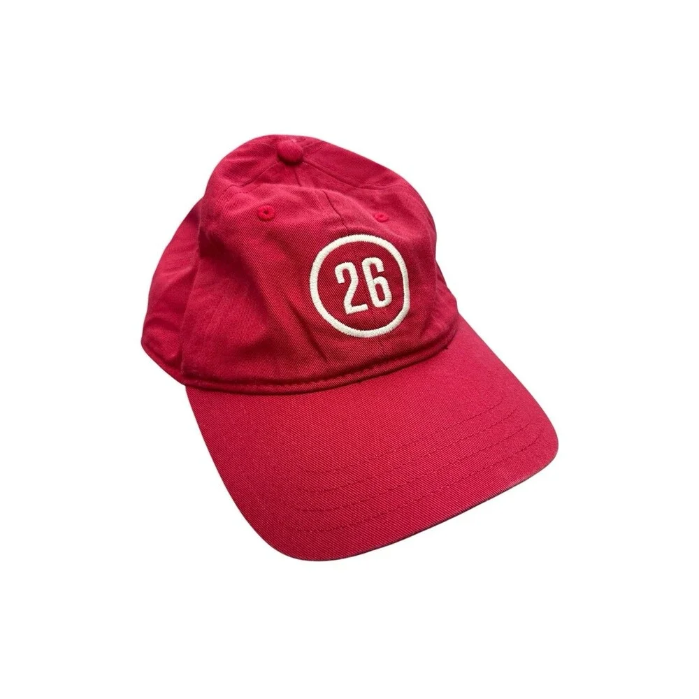 Station 26 Brewing Co Denver CO Hat Red Strapback Dad Cap Craft Beer Brewery 26